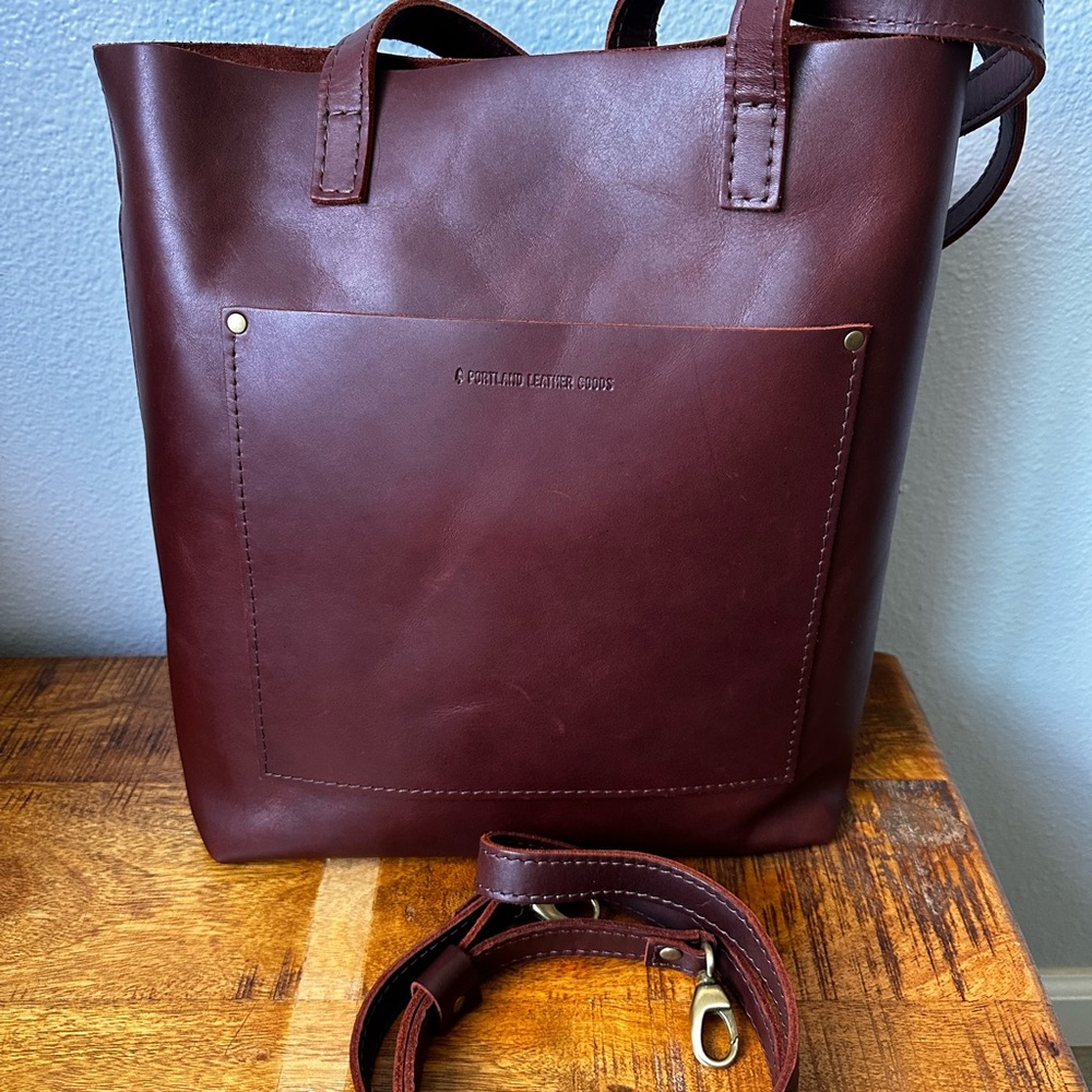 NWOT PLG full-size crossbody tote